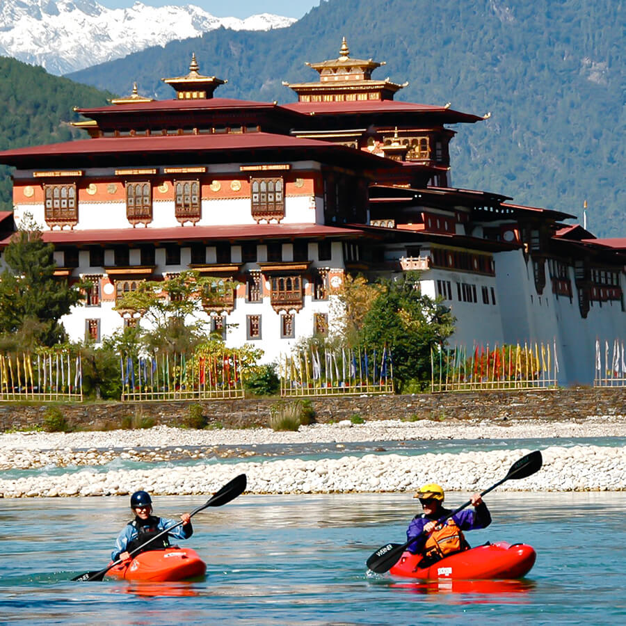 Tour du lịch Bhutan - Chèo Kayak